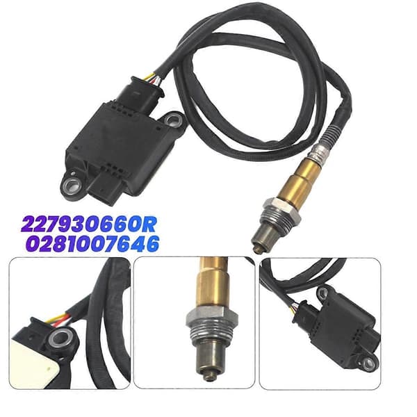 Bil PM Partikel Sensor 227930660R 0281007646 Kompatibel med Master III 2.3DCI 2019-2023 Nox Sensor-Perfet