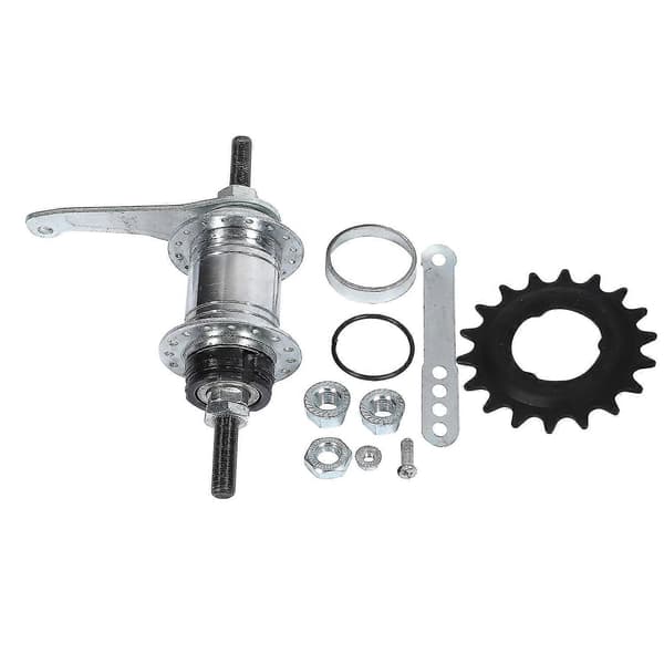36 Håls Backbroms Fixed Gear Cykel Bakre Nav Aluminiumlegering Cykel Coaster Broms Bakre Nav-Perfet
