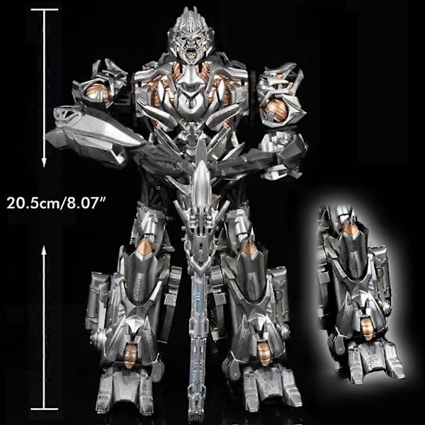 Megatron TW-1023 Transformerbil Robotleksak Bärbar Transformerbilmodell Barnleksak Legering Transformerleksak Barnpresent - Perfekt