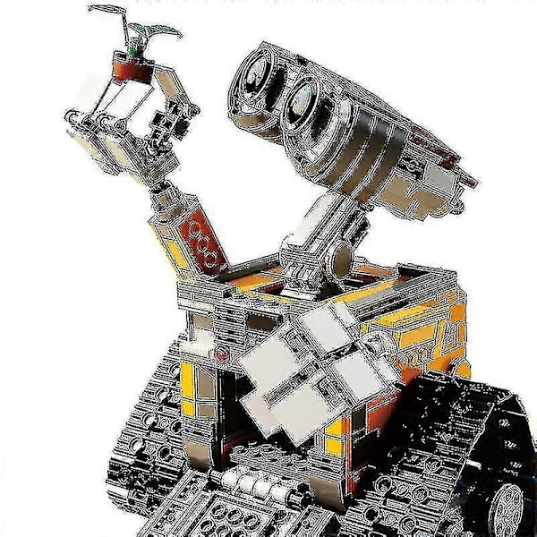 Wall-e Kreativitet Mini Karton Byggeklods legetøj - Perfekt