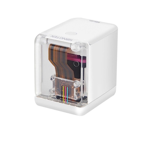 Håndholdt Printer Portabel Mini Blækstråleprinter Farve Stregkodeprinter 1200dpi med Blækpatron APP til Tilpasset Tekst Nummer Kode Etiket Symbol Mønster