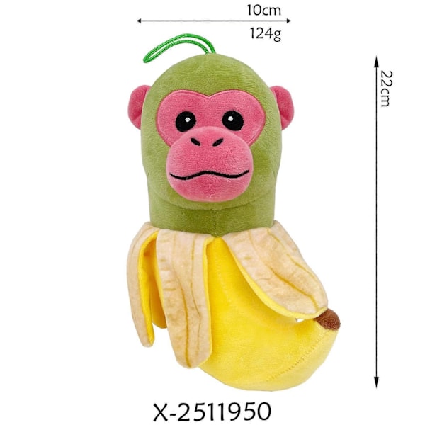 Tralalero Tralala Haj Leksak Plysch Tun Tung Tung Sahur Leksak Docka Brainrot Djur-Perfet Banana Gorilla