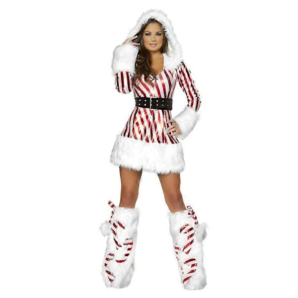 Kvinder Sexet Latex Wet Look Front Zip Vinyl Bodysuit Teddy Pvc Catsuit Natklubtøj - Perfet Red XXL