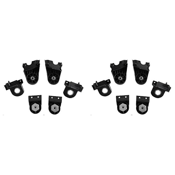 2X för C-KLASS W205 Strålkastare Fäste Reparationskit C180 C300 Strålkastare Klo A2058200414 A2058200514-Perfekt