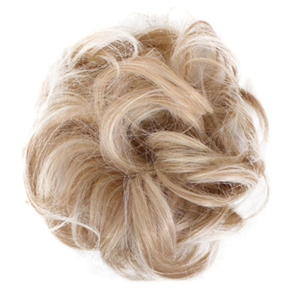 Helppo käyttää Tyylikkäät hiukset Scrunchies Luonnollinen sotkuinen kihara hiuspidennys - Perfet 3