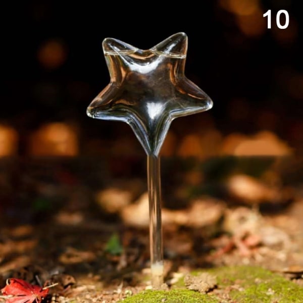 11 tyyppiä Glass Flowers Water Feeder Automaattinen itsekastelu De - Perfet Transparent 10