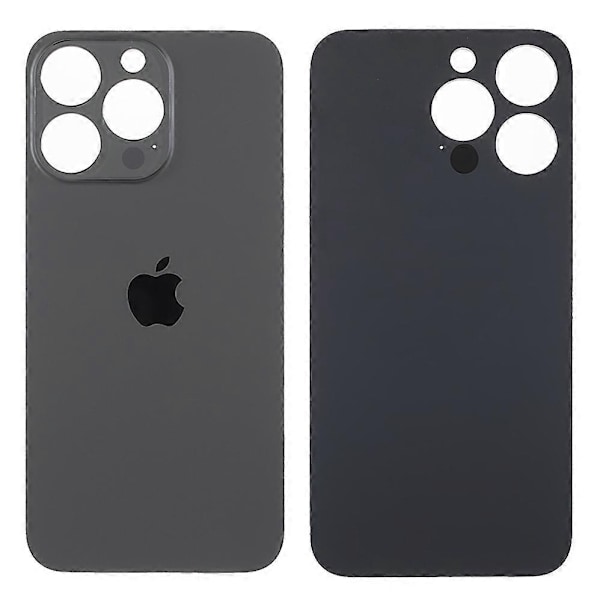 Type B Kompatibel med iPhone 13 Pro 6.1 tommer Batteri Hus Cover Reparationsdel (Kamera Linse Ring Hul-Perfekt Style A