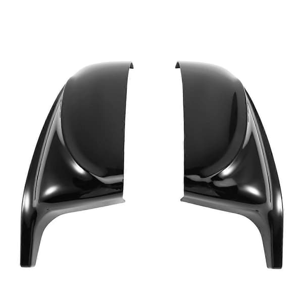 2 st Sidovinge Backspegel Modifierad Horn Spegelhus Kompatibel med X5 E70 X6 E71 2008-2013 Glansig Svart-Perfet