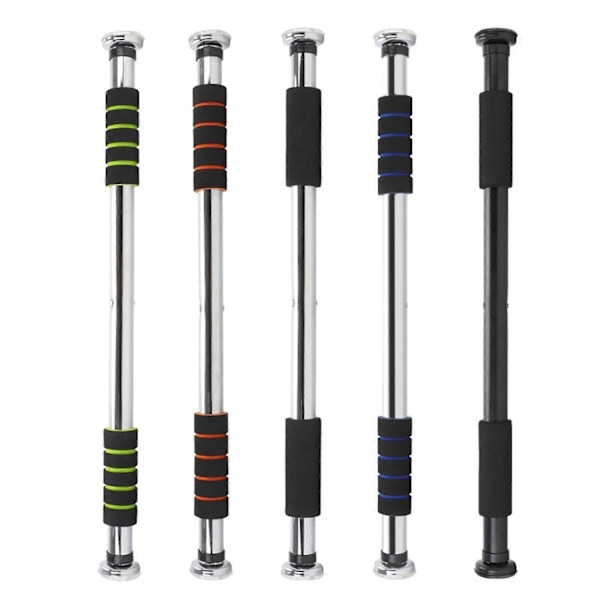 Pull up Bar Dörrkarm Inga Skruvar Hemmagym Dörr Träningsstänger Chin up Bar Blå Ränder-Perfet Blue Stripes