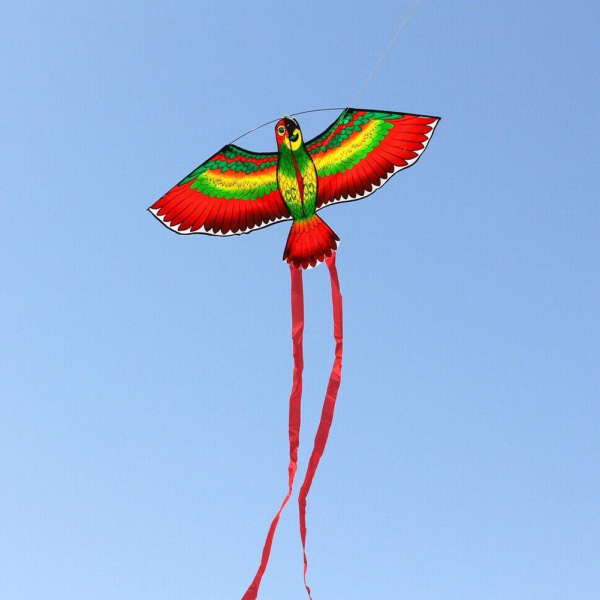 Flying Kite String Drake Med Plasthandtag - Perfet