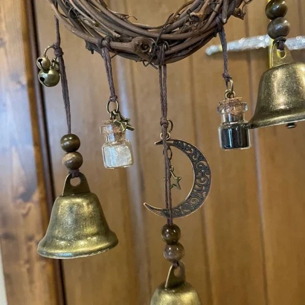Witch Bells Screen Door Witch Wind Chimes Seppelekellot
