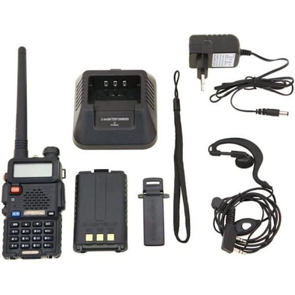 Baofeng UV-5R Walkie Talkie FM VHF/UHF Dual Band Radio, Di - Perfet