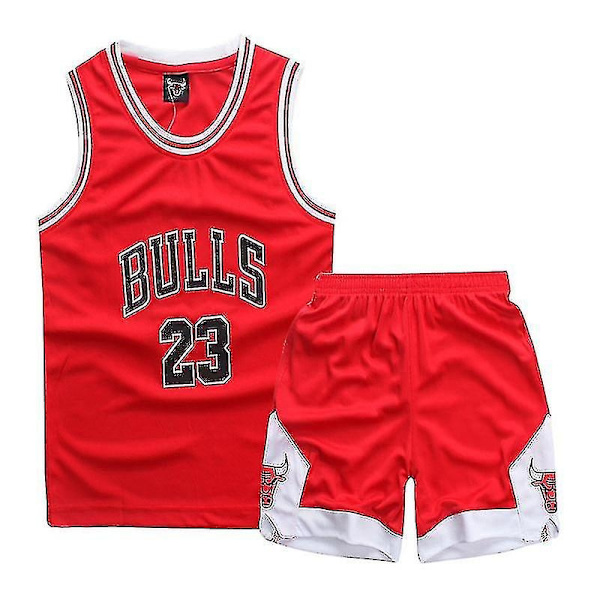 Chicago Bulls #23 Michael Jordan Jersey Basketball Uniform et V - Perfekt S