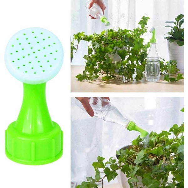 4-pack flaske sprinkler DIY liten vannkanne plast plante- Perfet
