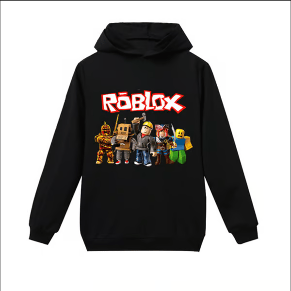 Børns Roblox Hættetrøje/Sweatshirt, Sort, 170cm black 170 cm