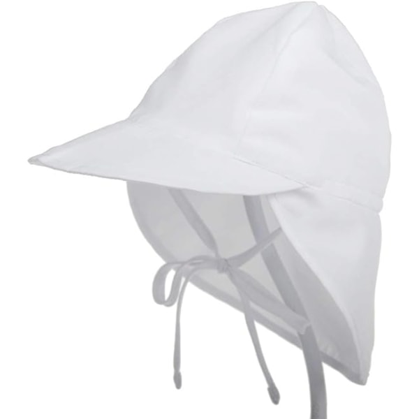 Baby Girls Anti-UV sommarsolhatt, strandsolhatt Nackskydd - Perfet