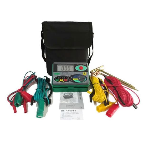 DY4100 Digitalt Resistansmeter Jordingsmåler Multimeter - Perfekt