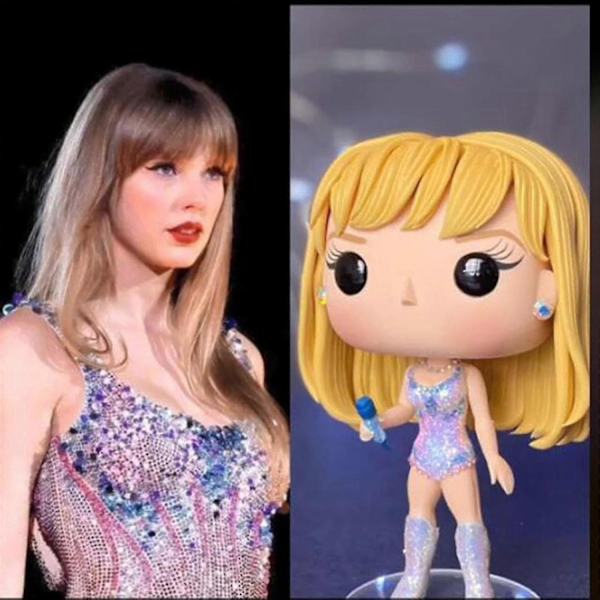 Taylor Keräilyvinyylihahmo Swift Hahmoveistos Keräilyesineet Lahjaidea Eras Lelut Fan-yvan-Perfet color3