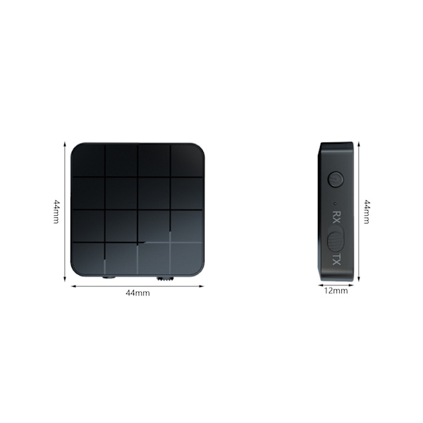 Bluetooth 5.0 o Transmitter Receiver 3.5mm Jack RCA Wireless - Perfet