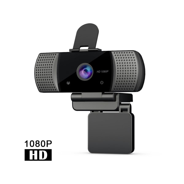 1080P Webcam med Mikrofon, EMEET C960 Webcam, 2 Mikrofon Str