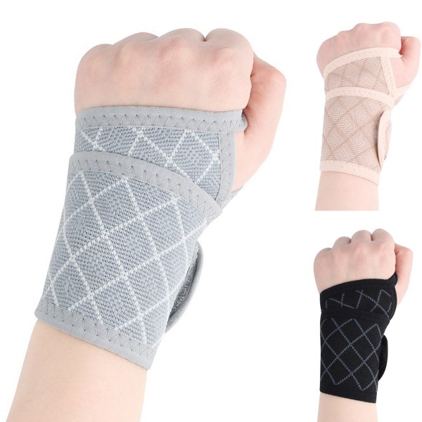 Justerbar håndleddsstøtte Pustende håndleddsarmbånd Kompresjonspute unisex - Perfet Color
