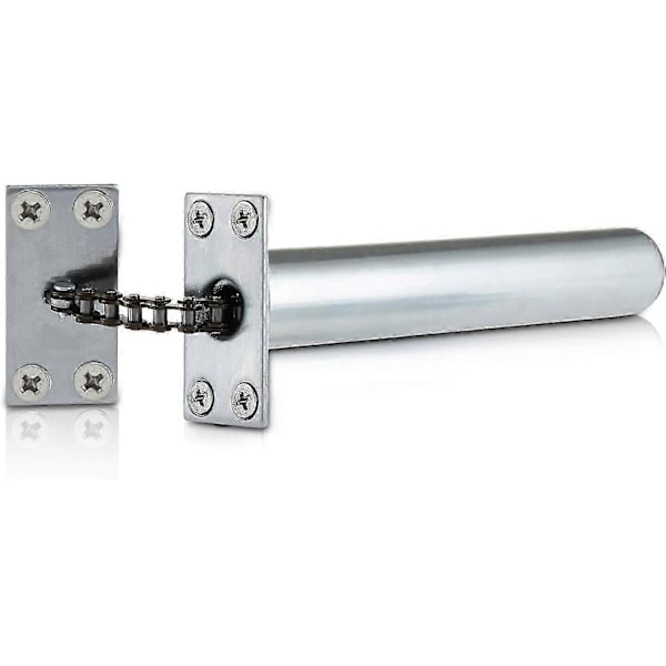 Satin Chrome Dold Inomhusdörrstängare, Mjukstängande, Automatisk Inomhusdörrstängare - Perfet