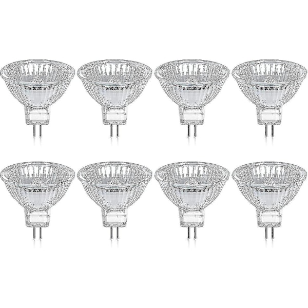 Case Pack Halogen Bulb Gu5.3 Mr16 35w 12v Dimmable - Warm White 2800k, 400 Lumens, Glass Cover Jz [DB]-Xin