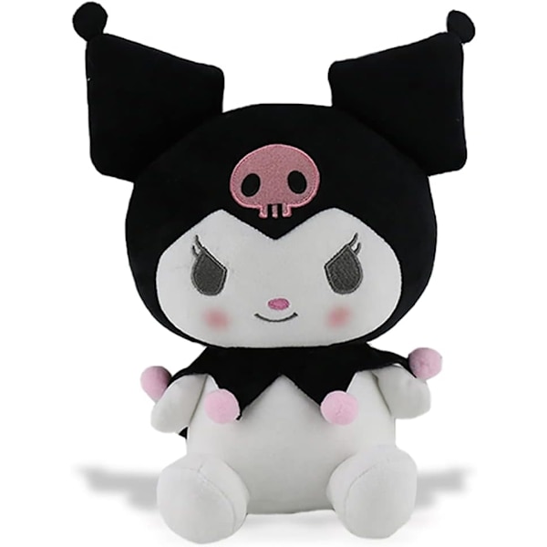 Kuromi Plyschleksaker, Kitty Cat Kudde Plysch, mjuka dockleksaker, gosedjur Leksak Födelsedagspresenter för flickor Barn- Perfet