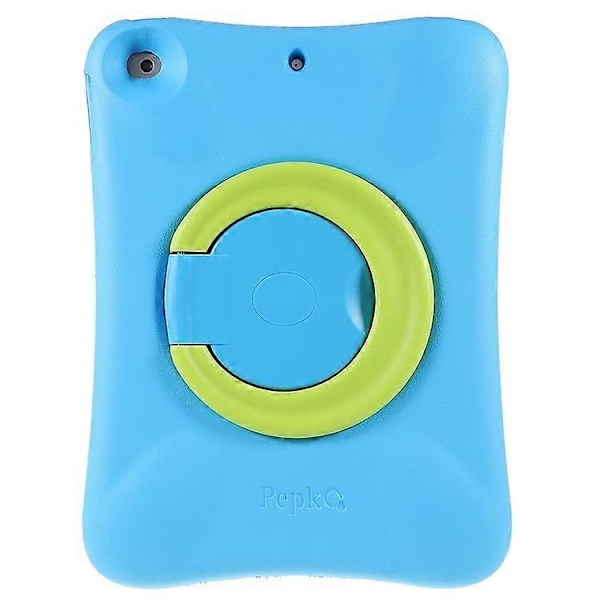 PEPKOO 360 Graders Rotation Støtteben Forbedret Ramme EVA Tablet Cover Kompatibel med iPad 10.2 (2021) - Perfekt MultiColor