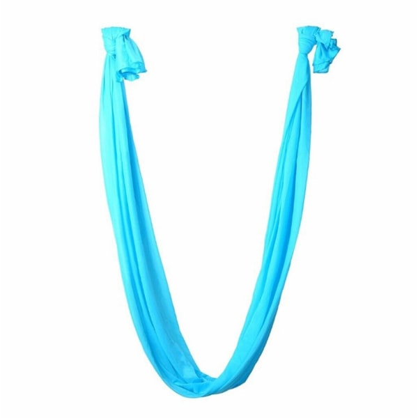 Jooga Swing Hammock Trapeze Aerial Silk Set Antigravity I - Perfet Sky blue