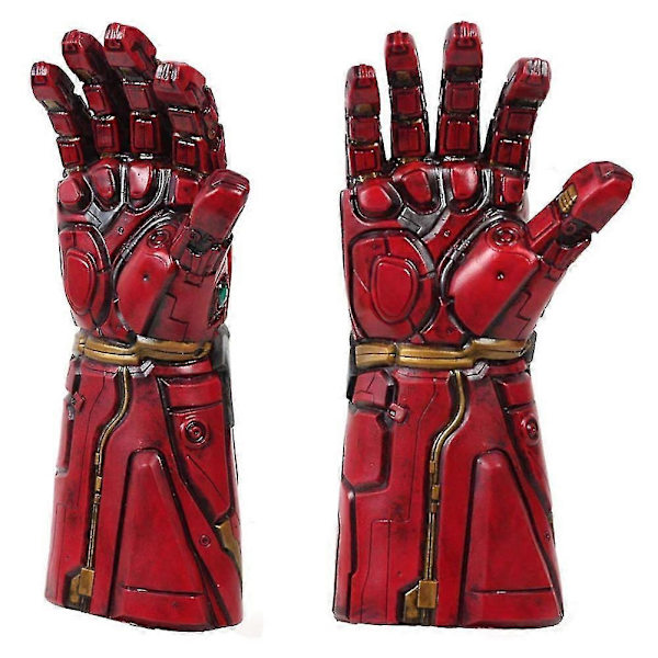 Averagers4 Belysning Iron Man Infinity Stone Handske Rörlig Handske Cosplay Rekvisita-Perfekt