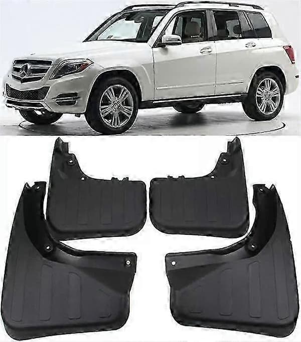 4 stk. stænkskærme, mudderklapper, kompatible med 2008-2016 GLK W/Running Board-Perfet