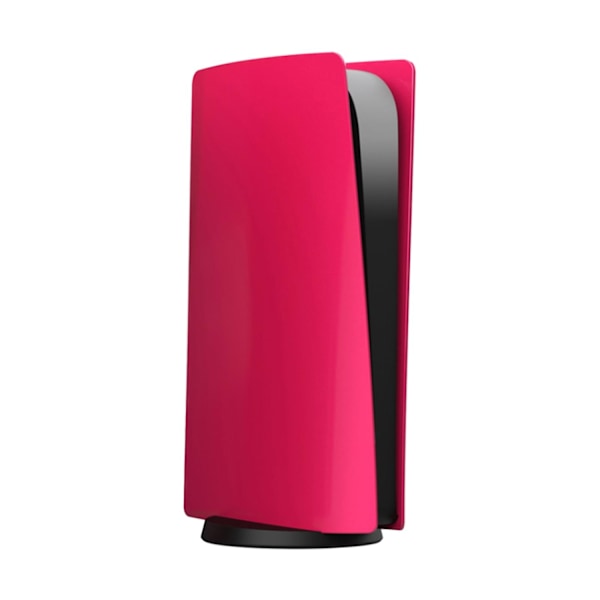 Levyn versio paneeli suojakotelo pölynkestävä, naarmuuntumaton ja iskunkestävä pelikonsolin kuori sopii PS5-Perfet Rose Red