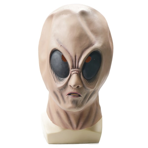 Halloween Alien Mask Scary Big Eyes Full Head Mask juhliin - Perfet