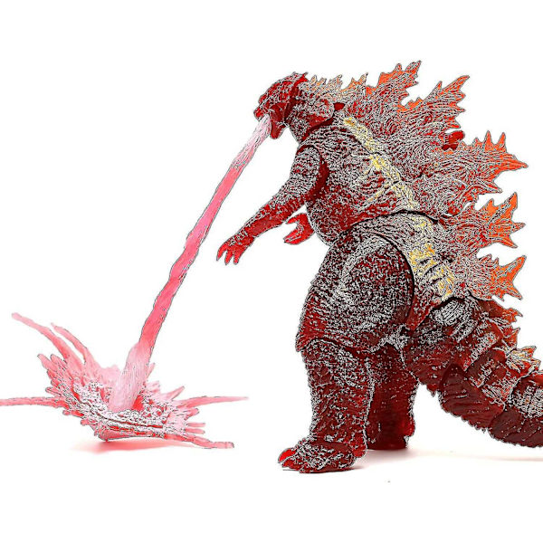 Kongernes Konge Legetøj - Godzilla Actionfigur - Dinosaur Legetøj Godzilla - Film Monster Serie Godzilla.-Perfekt red