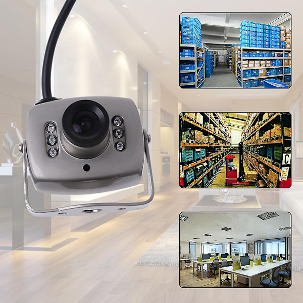 CCTV IR Trådbunden Mini Kamera Säkerhet Färg Natt för Vision Infraröd Videoinspelare-Perfet