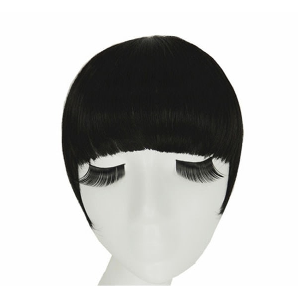 Fringe Clip In On Bangs Suorat hiustenpidennykset Vaaleanruskea - Perfet