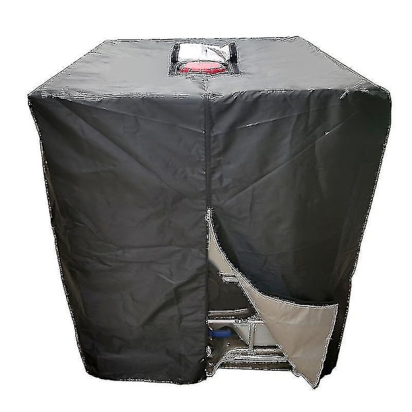 IBC tonn fat beskyttelsesdeksel vanntett støvtett regnvannstank container solbeskyttelse solskjerm 210d Oxford-duk UV-beskyttelsesdeksel - Perfet 120x100x116cm