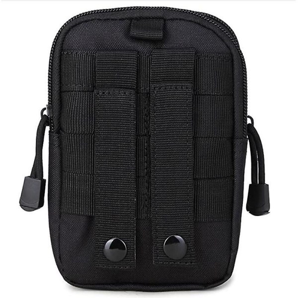 Tactical midjeväska i nylon - Perfet black