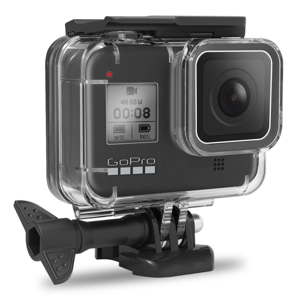 GoPro Hero 8 Svart vattentätt case - Perfet
