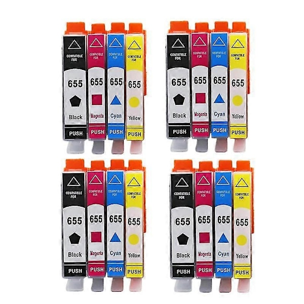 Yhteensopiva Yhteensopiva hp 655:n kanssa Yhteensopiva hp655 655xl mustekasetin kanssa Täysi muste Yhteensopiva HP deskjet 3525 5525 4615 4625 -Perfet:n kanssa 13783as the picture