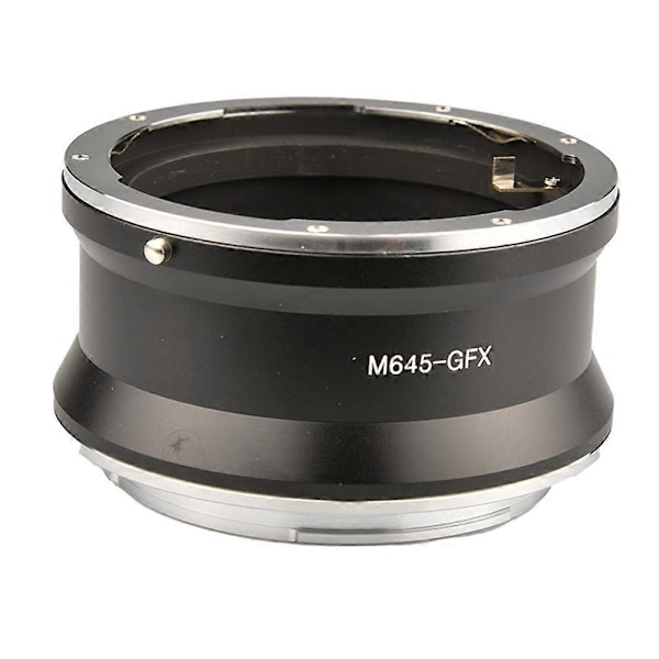 M645-GFX Objektivadapter Monteringsring Kompatibel med Mamiya 645 M645 Objektiv og Fujifilm Fuji G Mount GFX100 GFX50S GF-Perfet