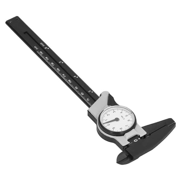 Dial Vernier Caliper ABS 0‑150mm Portabel Metrisk Mätverktyg för Laboratorium Hem-Perfekt