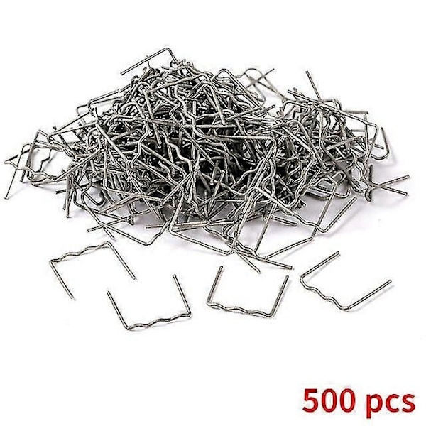 Varmt Stifter Plast Svejsningsmaskine Bumper Reparationskit Loddejerns til Plast Reparation Bil Bumper Reparation Svejsningspistol-Perfekt small waves 500pcs 220V  EU