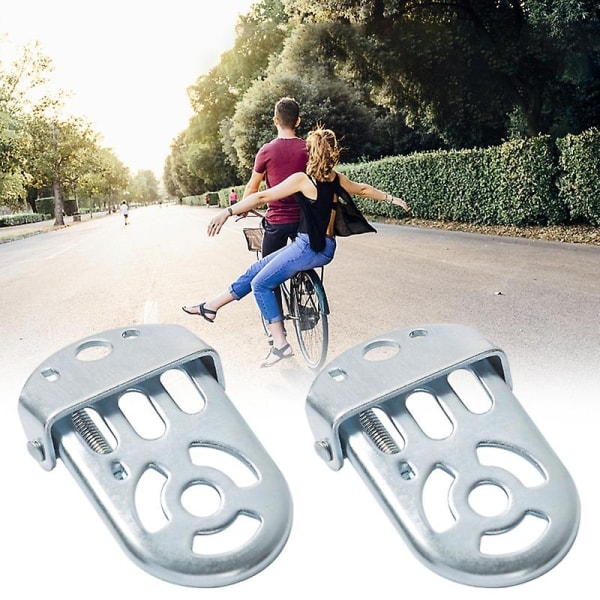 Cykel Tillbehör Delar Bicicleta Cykel Baksäte Sadel Barn Cykelsits med ryggstöd med handtag Armstöd Fotstöd Pedal - Perfet Footrest
