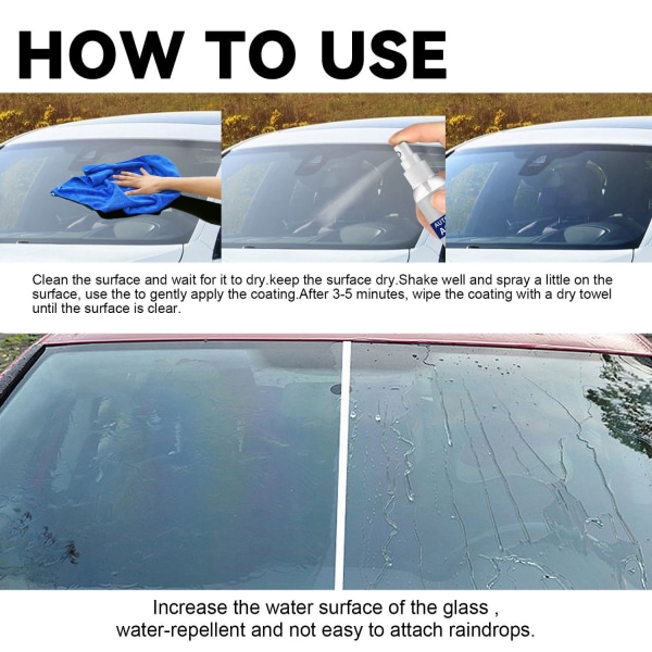 regnskydd för bil Crystal bilvax billack - Perfet blue 30ml