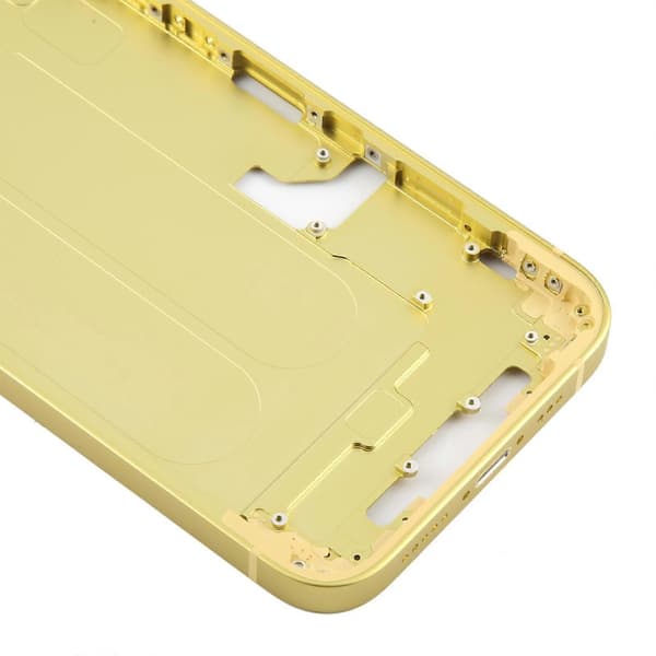 Kompatibel med iPhone 14 Midtre Ramme Bezel Plate-Perfet Yellow