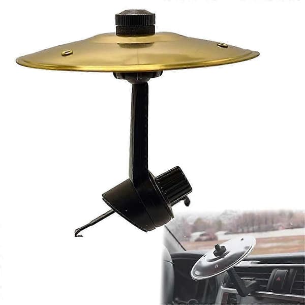 2 stk. Mini Bil Tromme Cymbal Clip-on Luftventil Tilbehør Musikalsk Dekor-Perfekt
