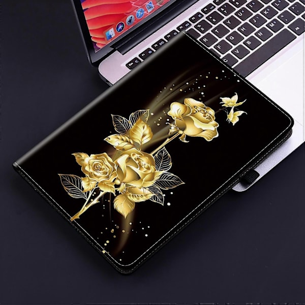 Krystaltekstur Malet Læder Tablet Case-Perfet For Samsung Galaxy Tab A7 Lite 8.7