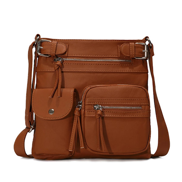 Handbag Damaxelväska Multifunktionell - Perfet Brown